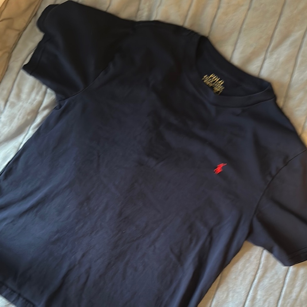 Polo by Ralph Lauren Men's Navy T-Shirt
